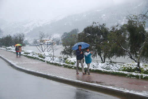 Miền núi phía Bắc mưa to, nhiều vùng có thể xảy ra dông lốc ảnh 1